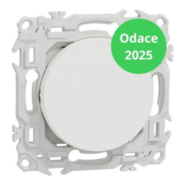 Schneider - Odace 2025 - permutateur - bornes automatiques - 10AX - blanc craie - Réf : S920205