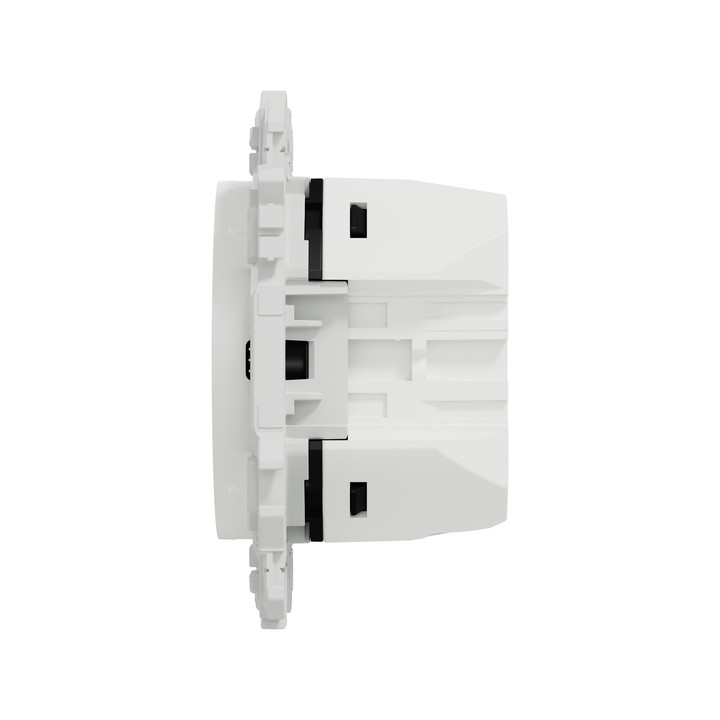 Schneider - Odace 2025 - chargeur USB-C 65W - forte puissance et charge rapide - blanc craie - Réf : S920406