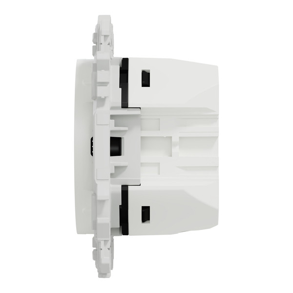 Schneider - Odace 2025 - chargeur USB-C 65W - forte puissance et charge rapide - blanc craie - Réf : S920406
