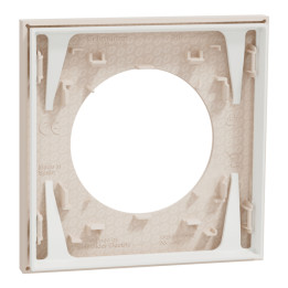 Schneider - Odace 2025 - plaque de finition 1 poste - Beige sable - Réf : S902702