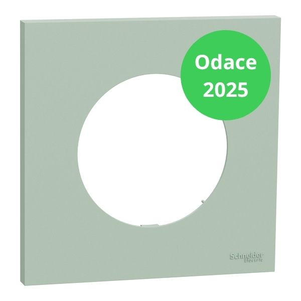Schneider - Odace 2025 - plaque de finition 1 poste - Vert jade - Réf : S903702