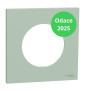 Schneider - Odace 2025 - Plaque de finition 1 poste - Vert jade - Réf : S903702