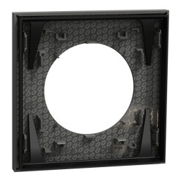 Schneider - Odace 2025 - plaque de finition 1 poste - Gris basalte - Réf : S904702