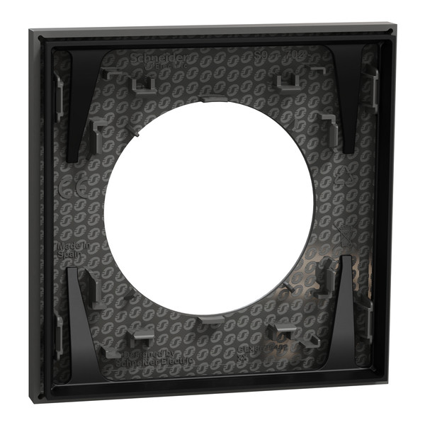 Schneider - Odace 2025 - plaque de finition 1 poste - Gris basalte - Réf : S904702