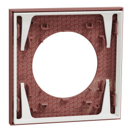 Schneider - Odace 2025 - plaque de finition 1 poste - Rose grenat - Réf : S905702