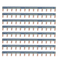 Legrand - LOT de 8 Peignes d'alimentation 13 Modules Universel PH + N - Réf : 404926x8