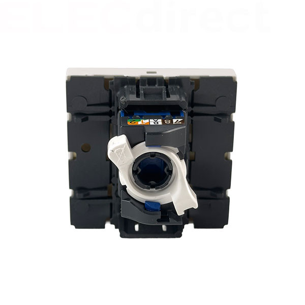 Legrand - Prise RJ45 Cat. 6 FTP - 2 Modules - Blanc - Mosaic - Réf : 076565