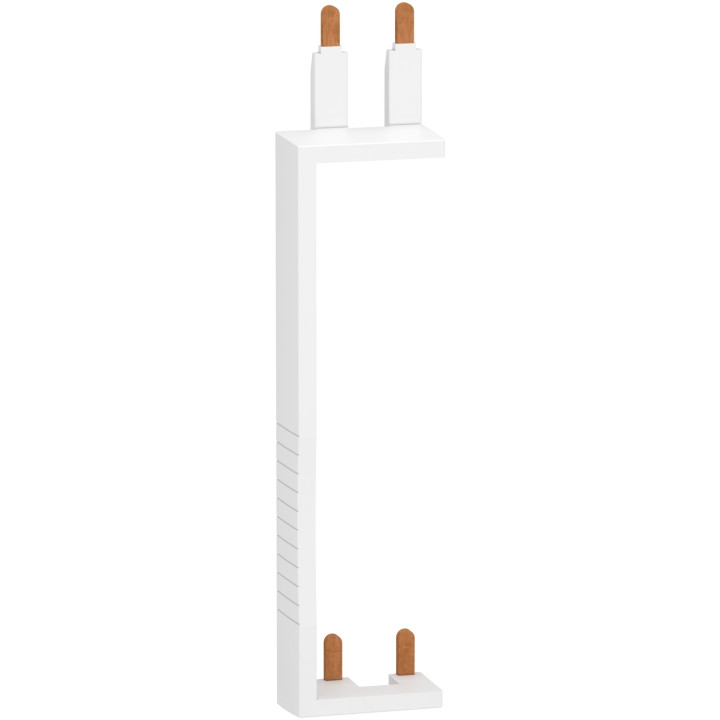 Schneider - Resi9 XP Peigne vertical 2 rangées entraxe 150mm - Réf : R9PXV150