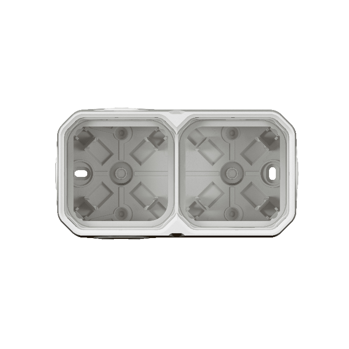 Legrand - Plexo L - Boîtier saillie étanche composable - 2 postes - horizontal/vertical - blanc - Réf : 069690L