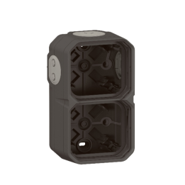 Legrand - Plexo L - Boîtier saillie étanche composable - 2 postes - horizontal/vertical - anthracite - Réf : 069602L