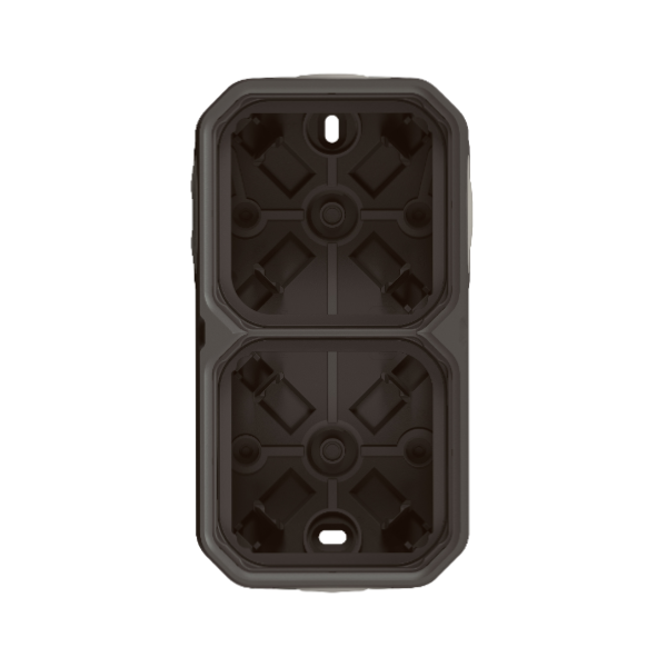 Legrand - Plexo L - Boîtier saillie étanche composable - 2 postes - horizontal/vertical - anthracite - Réf : 069602L