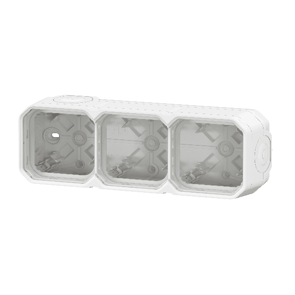 Legrand - Plexo L - Boîtier saillie étanche composable - 3 postes - horizontal/vertical - blanc - Réf : 069688L