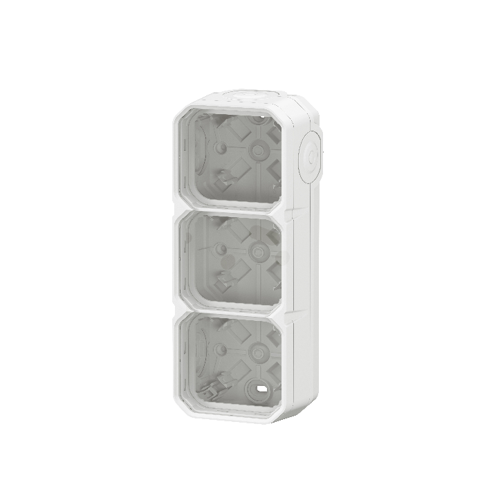 Legrand - Plexo L - Boîtier saillie étanche composable - 3 postes - horizontal/vertical - blanc - Réf : 069688L