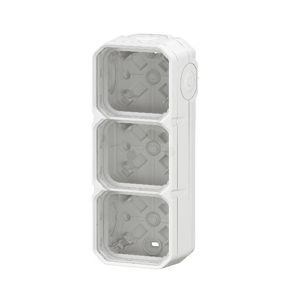 Legrand - Plexo L - Boîtier saillie étanche composable - 3 postes - horizontal/vertical - blanc - Réf : 069688L
