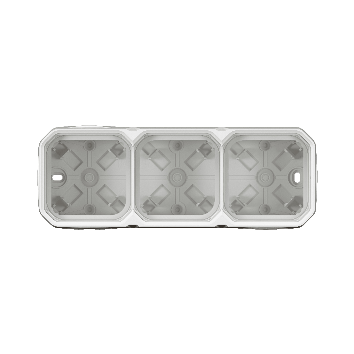Legrand - Plexo L - Boîtier saillie étanche composable - 3 postes - horizontal/vertical - blanc - Réf : 069688L