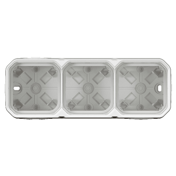 Legrand - Plexo L - Boîtier saillie étanche composable - 3 postes - horizontal/vertical - blanc - Réf : 069688L