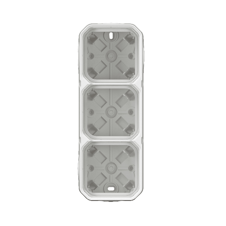 Legrand - Plexo L - Boîtier saillie étanche composable - 3 postes - horizontal/vertical - blanc - Réf : 069688L