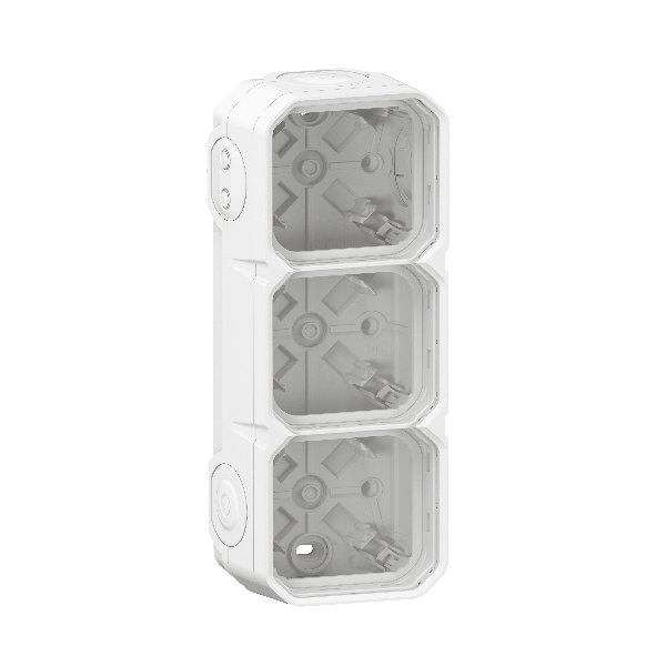 Legrand - Plexo L - Boîtier saillie étanche composable - 3 postes - horizontal/vertical - blanc - Réf : 069688L