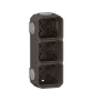Legrand - Plexo L - Boîtier saillie étanche composable - 3 postes - Horizontal/vertical - Anthracite - Réf : 069603L
