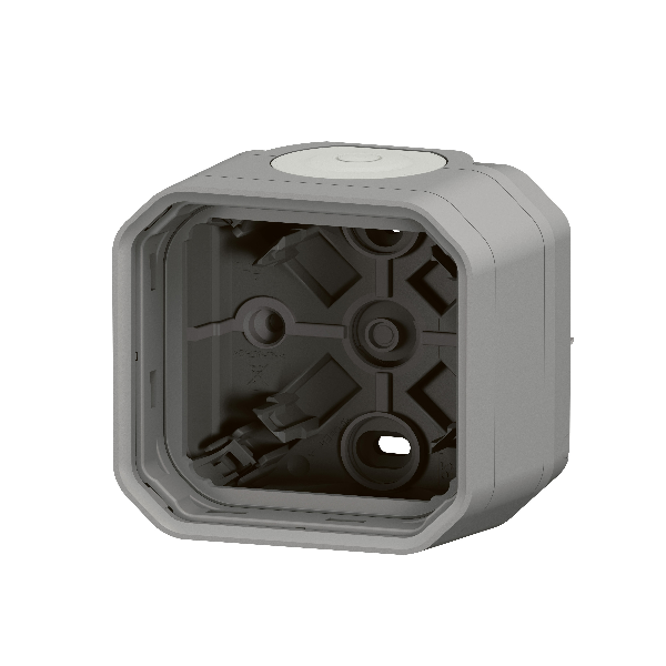 Legrand - Plexo L - Boîtier saillie étanche composable - 1 poste - gris - Réf : 069651L