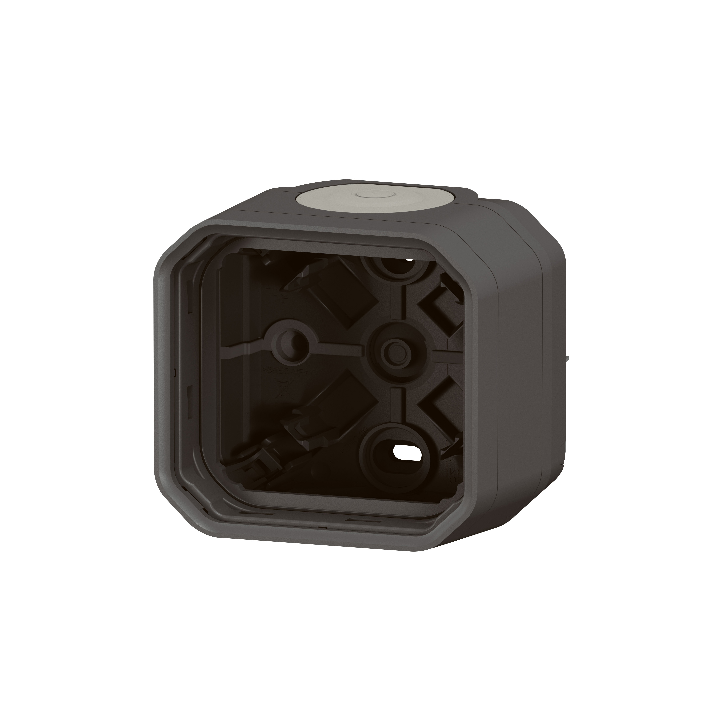 Legrand - Plexo L - Boîtier saillie étanche composable - 1 poste - anthracite - Réf : 069601L