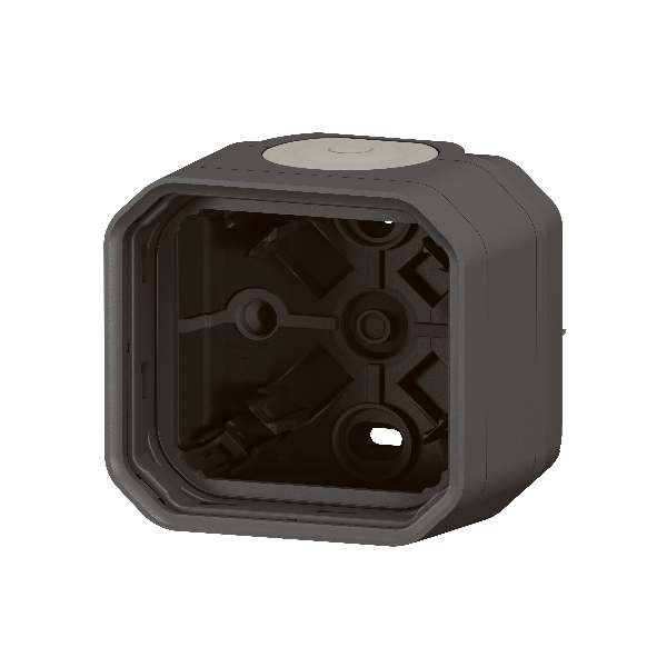Legrand - Plexo L - Boîtier saillie étanche composable - 1 poste - anthracite - Réf : 069601L