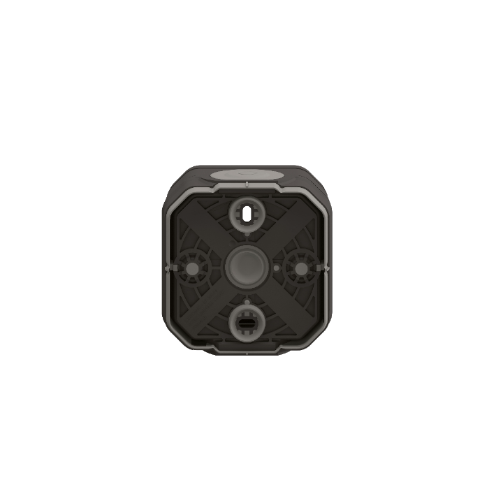 Legrand - Plexo L - Boîtier saillie étanche composable - 1 poste - anthracite - Réf : 069601L