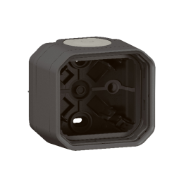 Legrand - Plexo L - Boîtier saillie étanche composable - 1 poste - anthracite - Réf : 069601L