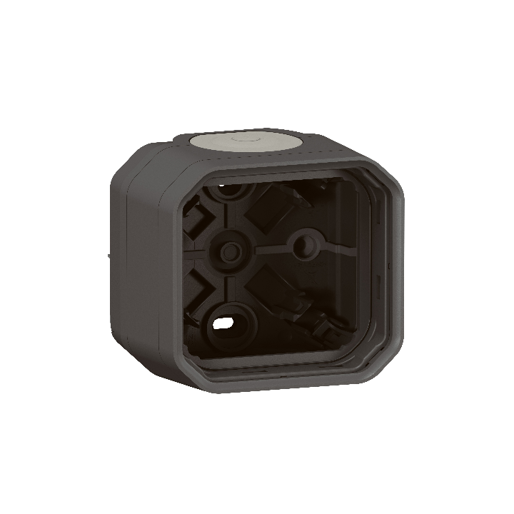 Legrand - Plexo L - Boîtier saillie étanche composable - 1 poste - anthracite - Réf : 069601L