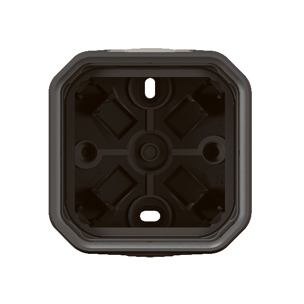 Legrand - Plexo L - Boîtier saillie étanche composable - 1 poste - anthracite - Réf : 069601L