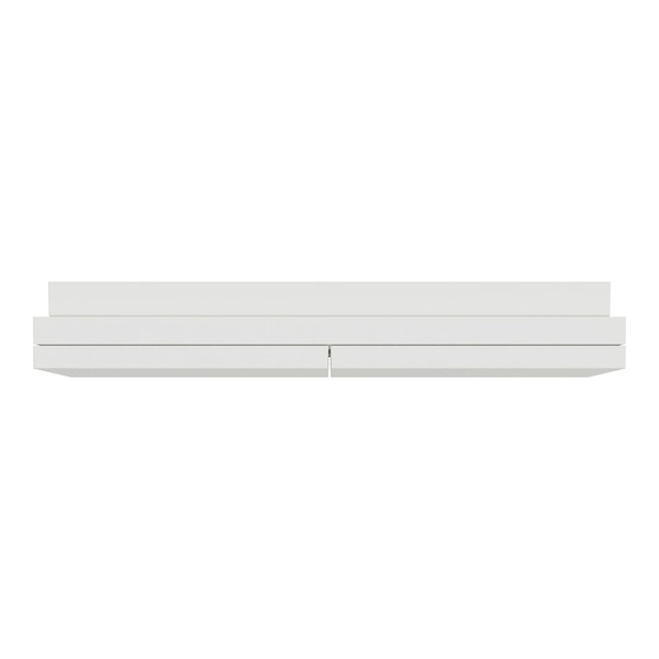 Schneider - Odace Intégral 2025 - Enjoliveur et plaque pour double va et vient ou poussoir - Blanc craie - Réf : S929222