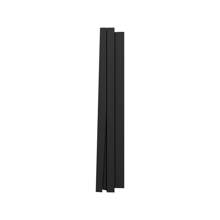 Schneider - Odace Intégral 2025 - Enjoliveur et plaque pour double va et vient ou poussoir - Noir onyx - Réf : S949222