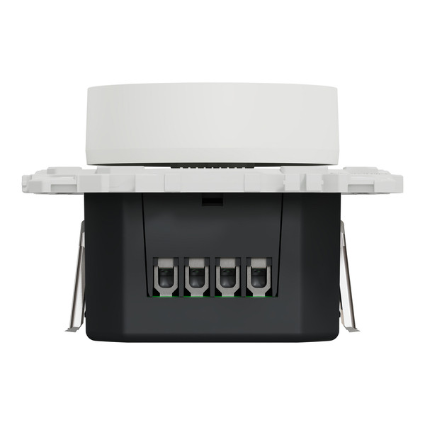 Schneider - Odace 2025 - Variateur de lumière universel 2 ou 3 fils - Rotatif - Blanc craie - Réf : S920519