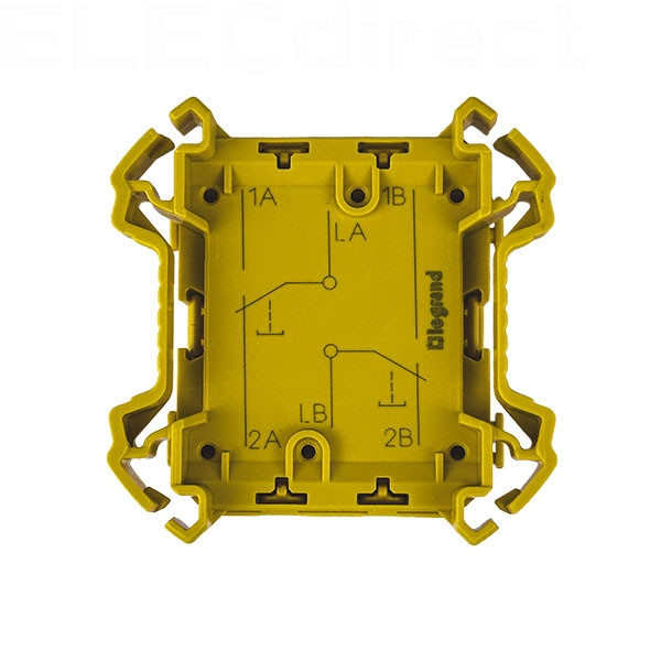 Legrand - Plexo - Commande double - 3 fonctions - composable - étanche - IP55/IK08 - Blanc - Réf : 069625L