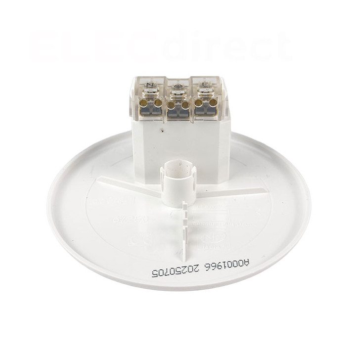 Eur'Ohm - KIT point de centre DCL en saillie - Ø85 mm - avec douille DCL E27 - Réf : 53098