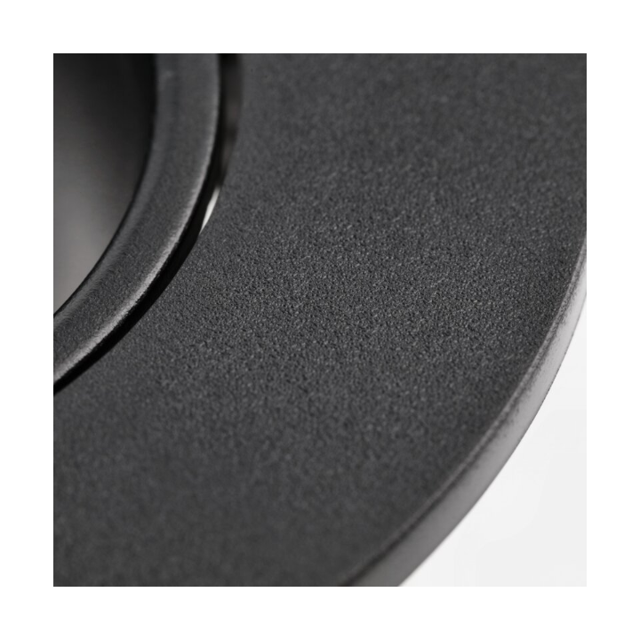 GTV Lighting - Support de spot plafond - rond - Noir - Ø90 mm - Réf : OP-LINTOK-00