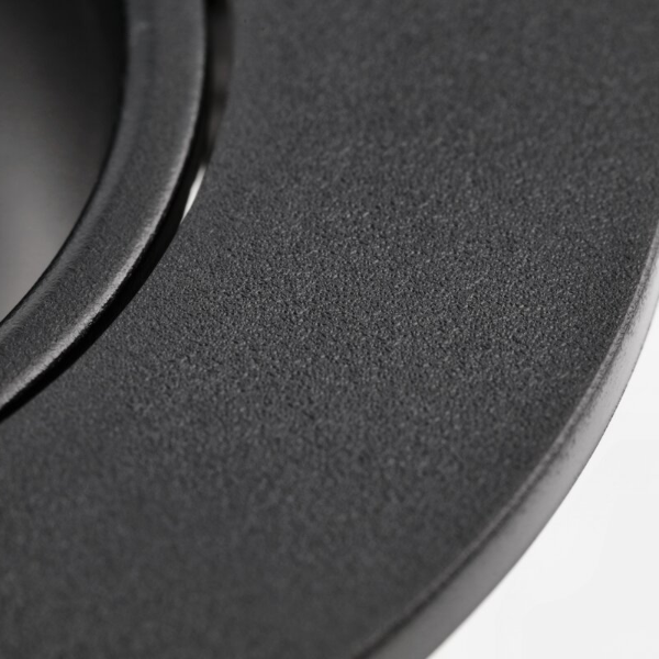 GTV Lighting - Support de spot plafond - rond - Noir - Ø90 mm - Réf : OP-LINTOK-00