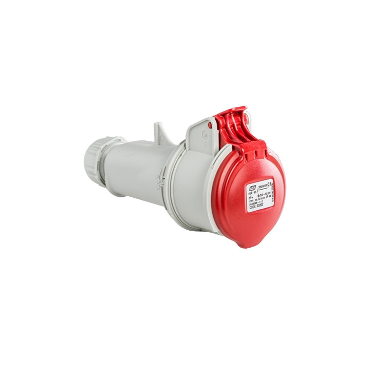 Digital - Fiche femelle 3P+T 16A -380V - IP44 - Réf : 51412 (03202)