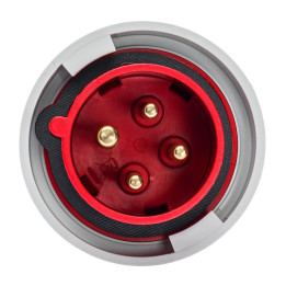 Digital - Fiche mâle 3P+T 16A - 380V - IP67 - Réf : 51812 (03602)