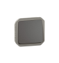 Legrand - Plexo L - Poussoir - 10A - 250V - composable - anthracite - IP55/IK08 - Réf : 069810L