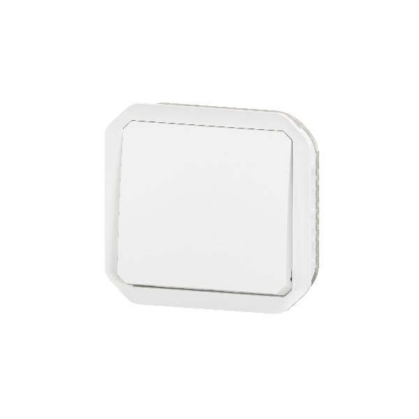 Legrand - Plexo L - Poussoir - 10A - 250V - Composable - IP55/IK08 - Blanc - Réf : 069630L