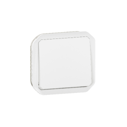 Legrand - Plexo L - Poussoir - 10A - 250V - Composable - IP55/IK08 - Blanc - Réf : 069630L