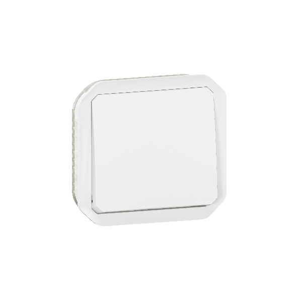Legrand - Plexo L - Poussoir - 10A - 250V - Composable - IP55/IK08 - Blanc - Réf : 069630L