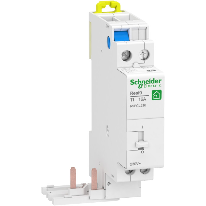 Schneider - Télérupteur RESI9 TL - Bipolaire - 2NO 16A - 250V - Réf : R9PCL216
