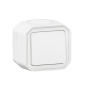 Legrand - Plexo L - Poussoir + Boîtier 1 poste - Saillie - Blanc - Ref. : 069760L