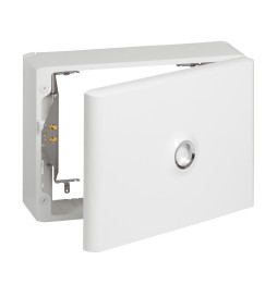 Legrand - Habillage + porte pour platine de branchement - GTL 18 modules - Réf : 401189