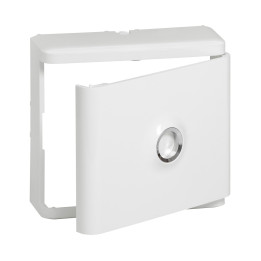 Legrand - Habillage + porte pour platine de branchement - Réf : 401185