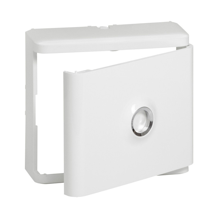 Legrand - Habillage + porte pour platine de branchement - Réf : 401185