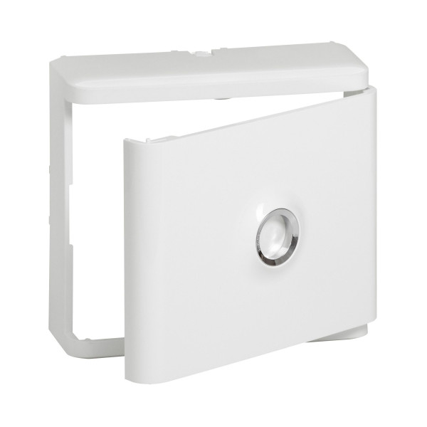 Legrand - Habillage + porte pour platine de branchement - Réf : 401185