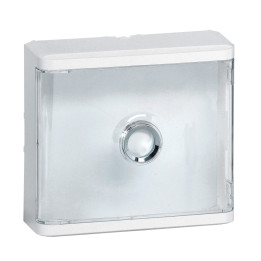 Legrand - Habillage + porte transparente pour platines de branchement Drivia - Réf : 401188